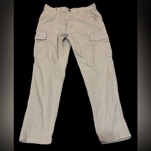ZARA Men's Light Tan Cargo Pants